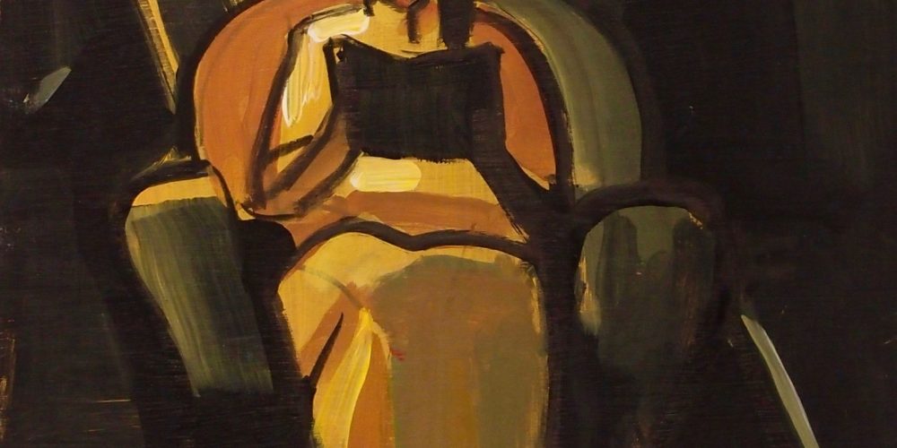 Woman Reading, (demo)