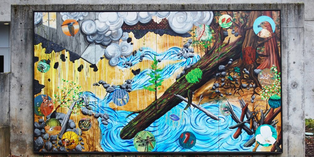 Watershed Mural, by Ryan Pierce