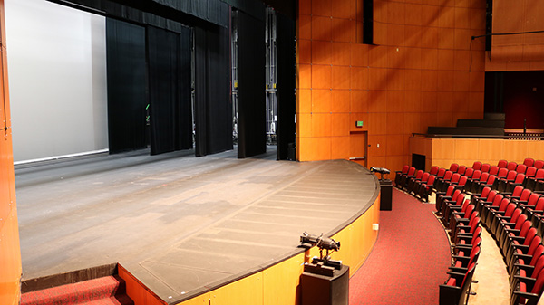 Auditorium | Event rental information at PCC