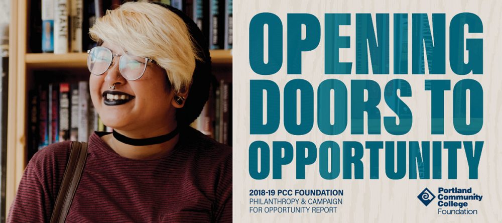 Opening Doors to Opportunity: 2018-19 PCC Philanthropy & Campaign for Opportunity Report