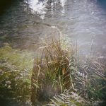 Promotional image (with description) above: As I Did As A Child, Epiphany Couch, Archival Pigment Paper, 2024. Double exposure image of a person sitting/inlaid next to a body of water.