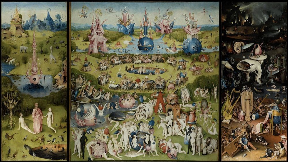 paintings of heaven and hell
