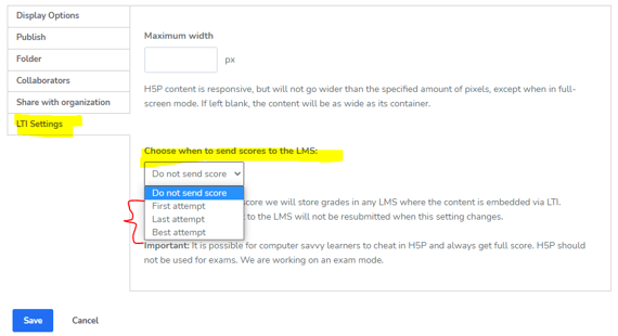 Create and Insert a Graded H5P Activity to Your Brightspace Course