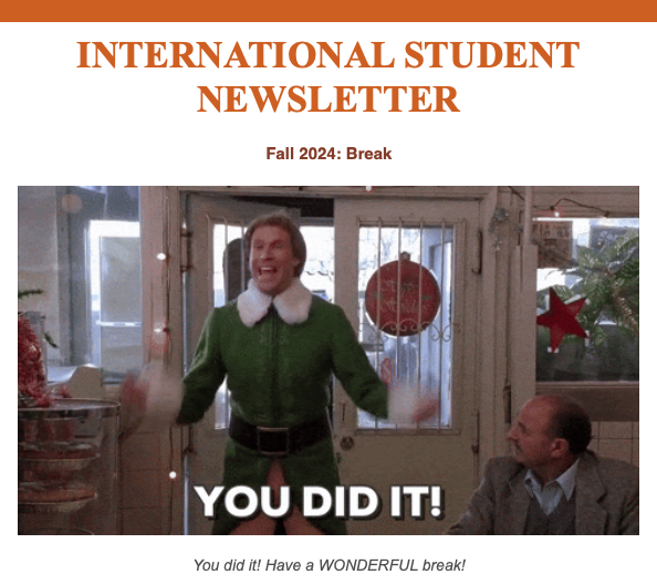 OISS Newsletter