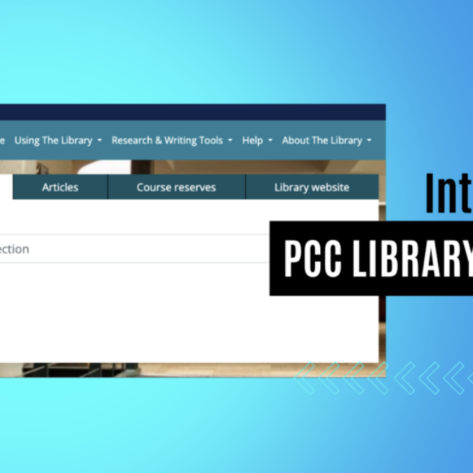 Introduction to the Library Website