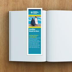 DIY Marketing Template - Bookmark version 1