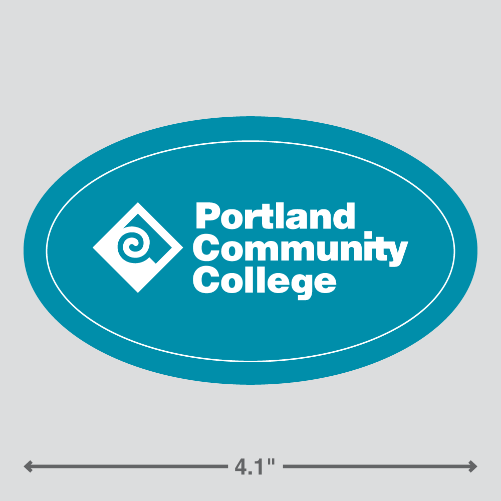 PCC Sticker: PCC Logo in Oval