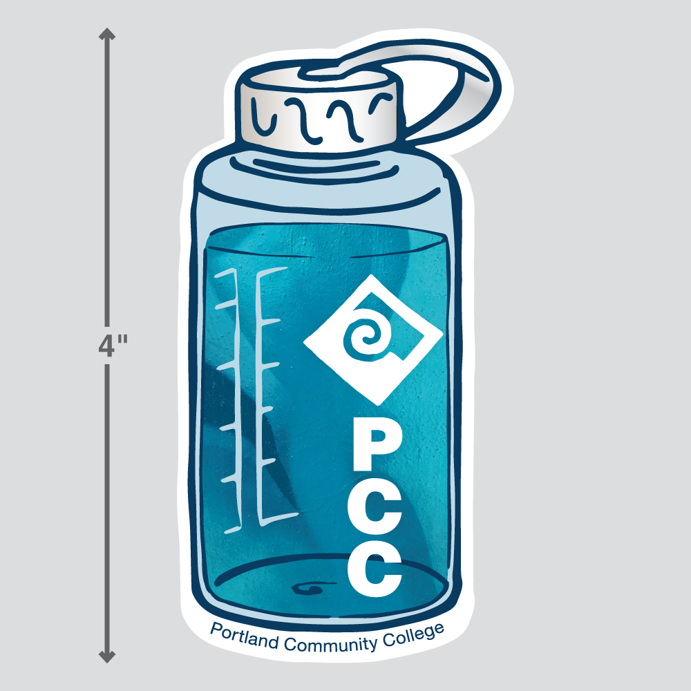 PCC Sticker: Water Bottle