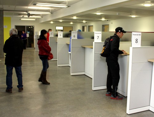 Answer Center kiosk  News at PCC