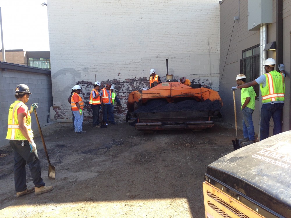 Raimore Construction at a small project on the Cascade Campus August 2014