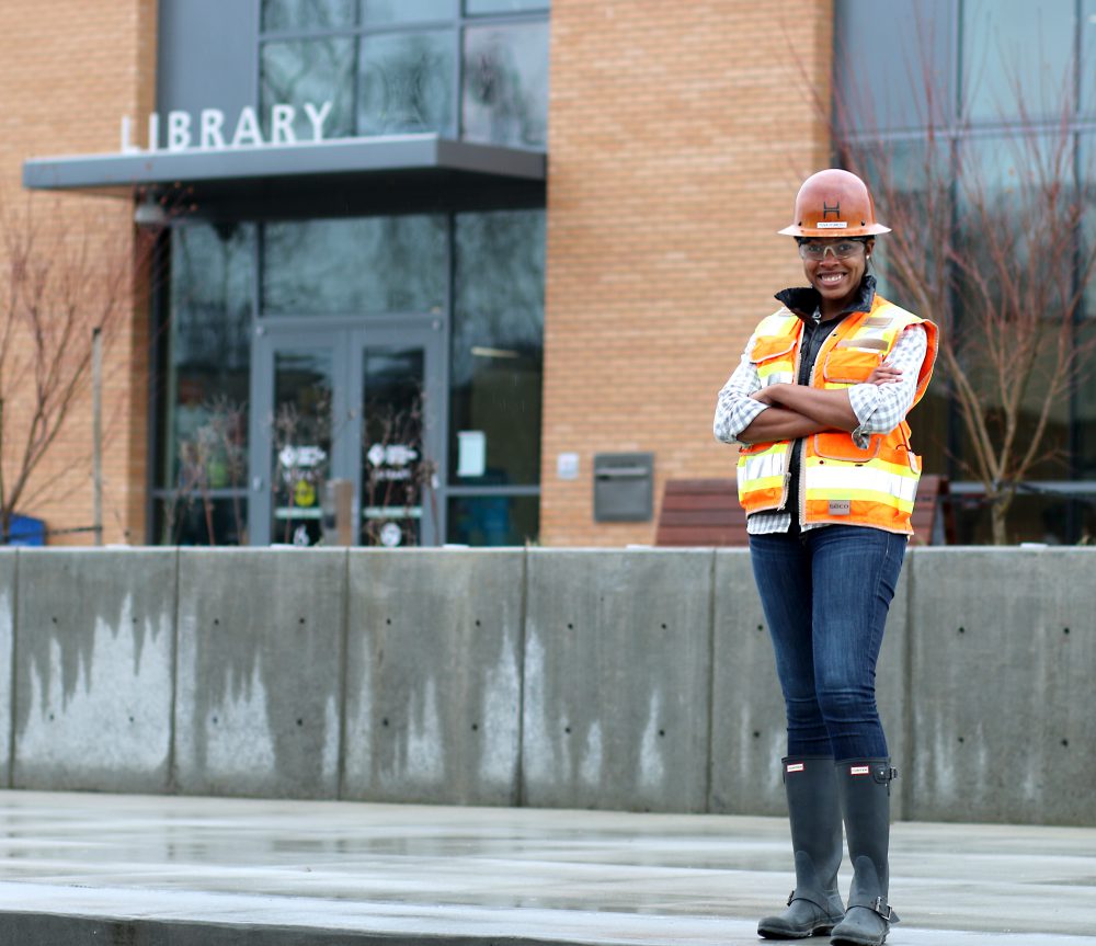Romero has fond memories of her work building the new library at Cascade.