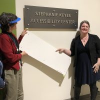 Opening the accessibility center