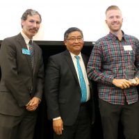 Photo of Northwest Compounders accepting a PCC Employer Partner of the Year Award