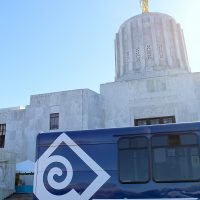 Capitol and bus