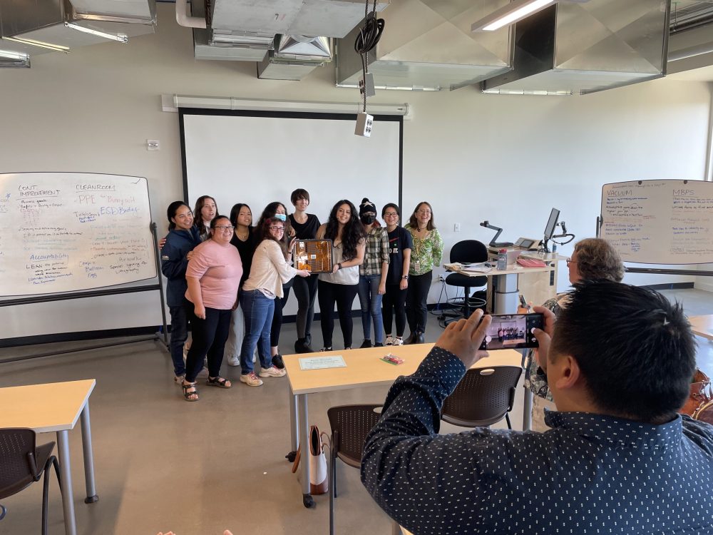 Quick Start graduation of all-female cohort.