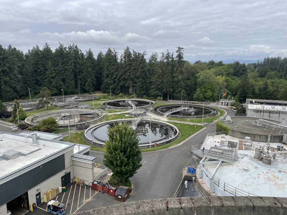 Water treatment facility.