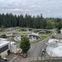 Water treatment facility.