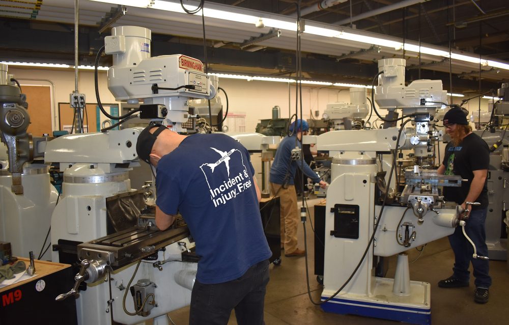 The Machine Manufacturing Technology lab at Sylvania Campus.