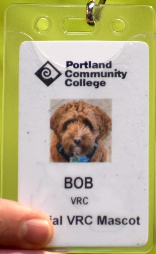 Bob's ID badge