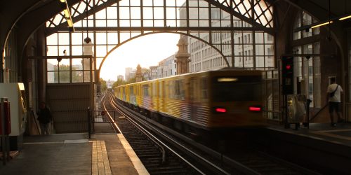 Train in Prague