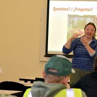 Rachel Munzig’s bilingual landscaping courses are designed to break down cultural barriers.