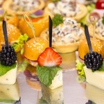 Image of smorgasbord of cheese & fruit