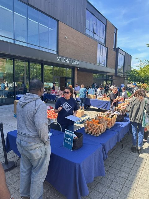 Photo of outdoor Free Food Market at Sylvania