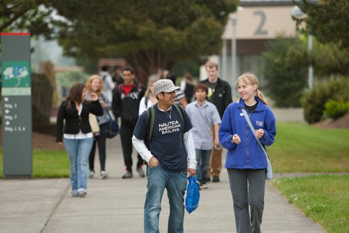 First day of class at Rock Creek