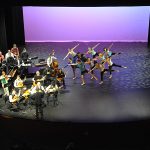 Orchestra and dance performance