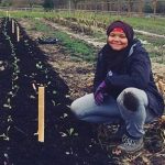 Learning garden intern with garden bed