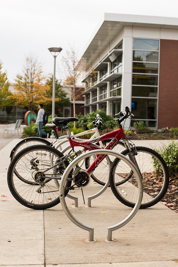 Bicycles and motorcycles Transportation and Parking at PCC